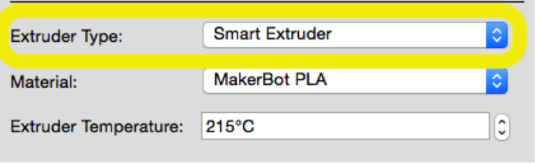 Smart Extruder Type