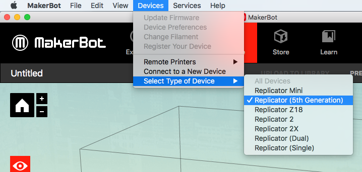 Choose Device